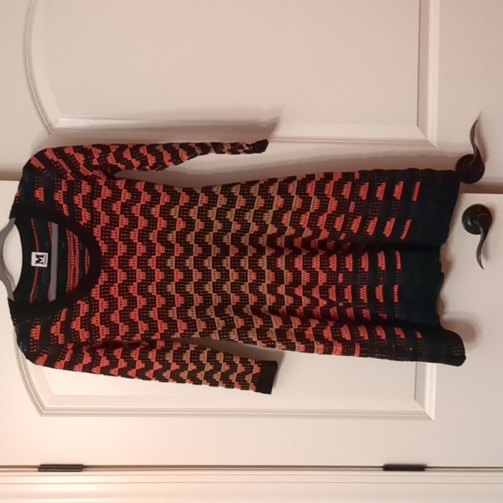 Missoni crocheted patterned knit dress